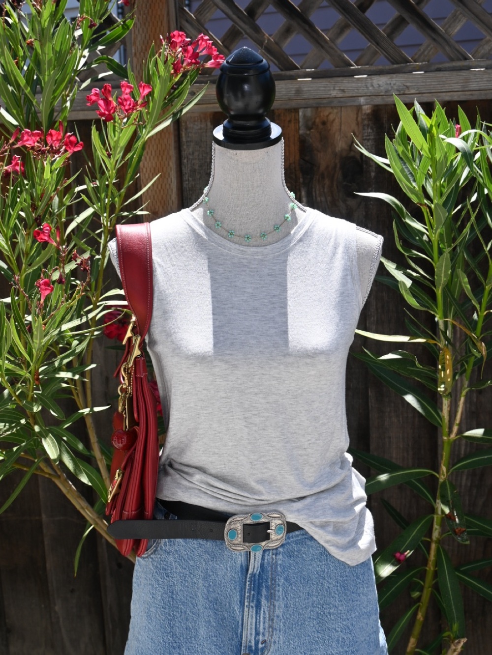 Banana Republic Light Gray Tank